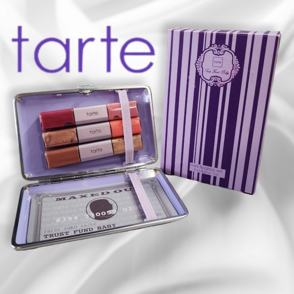 tarte Other - Tarte LE 6 Mini Glosses in Metal Card Case